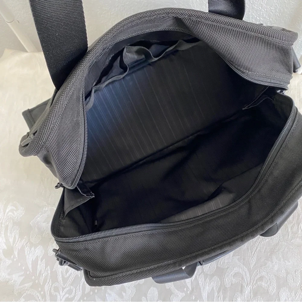 Tumi carry on laptop bag